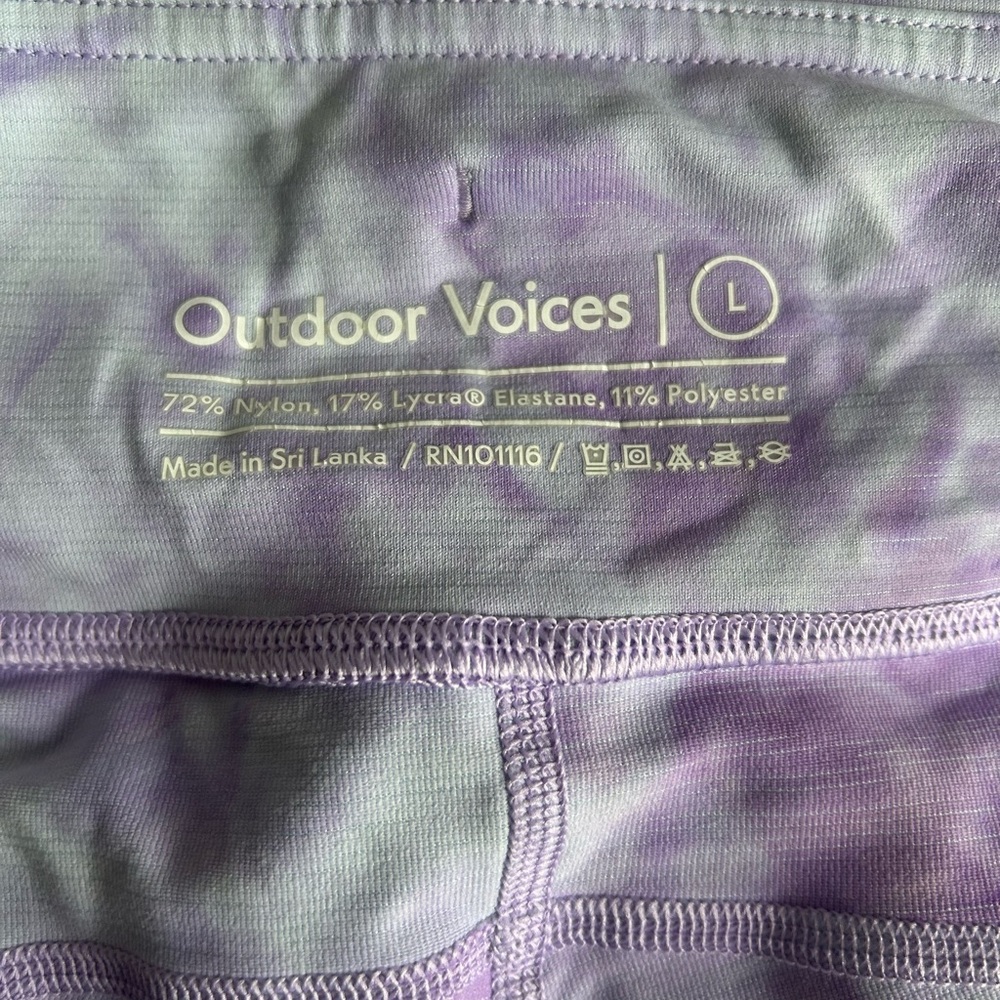Outdoor Voices Purple Leggings